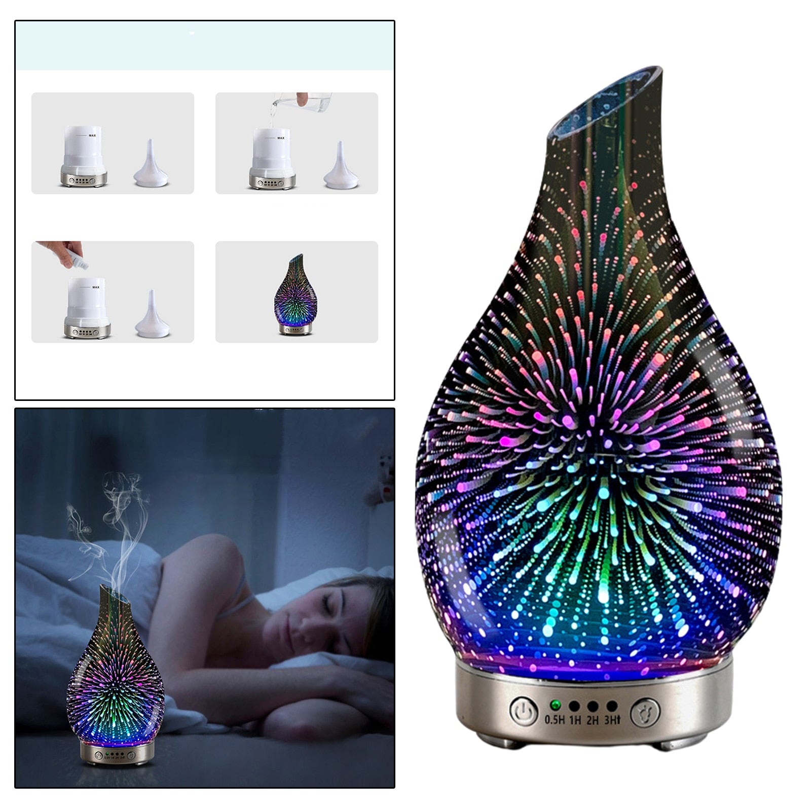 Essential Oil Diffuser Ultrasonic Humidifier